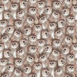 Taupe Owls Clutter