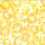 Sunflower Hoffman Bali Batiks