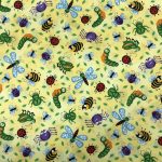 Bright Bugs on Yellow