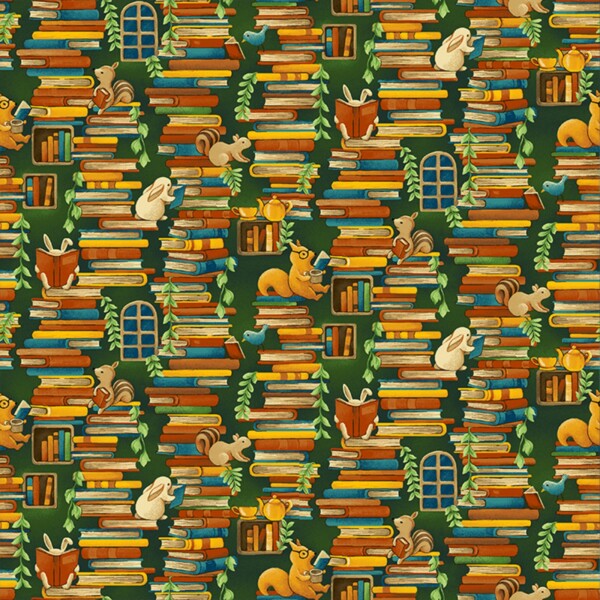 Stacked Books