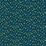 Mini Stars Moons And Lanterns On Blue