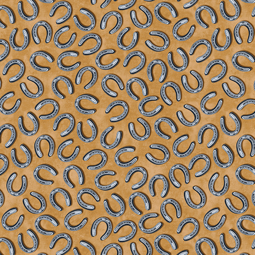 14480-70_Horseshoestan Horse Shoes on tan