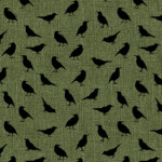 Crows on forest