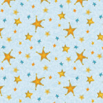 Star splendor on lt blue