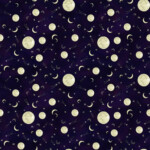 Moons on navy