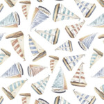 Sailboats on white