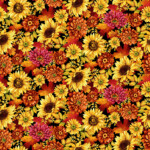 Packed Allover Flowers
