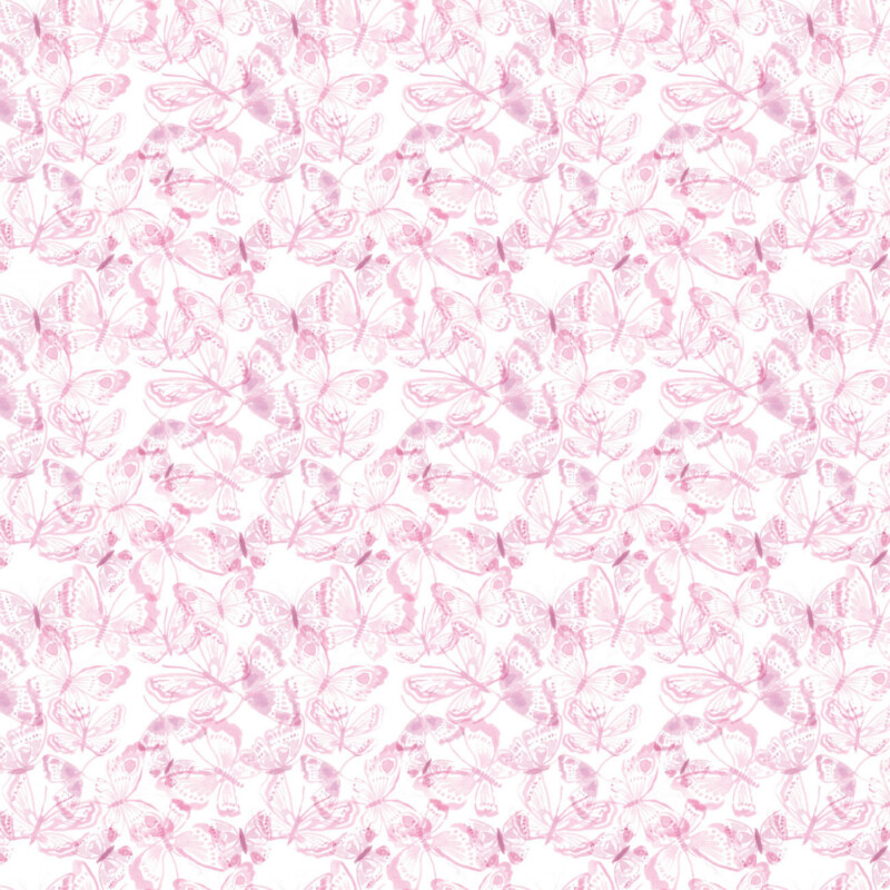 94230106-01 Camelot House of Blooms Pink Ethereal Flight Butterflies