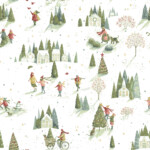 Winter Scenes on snow