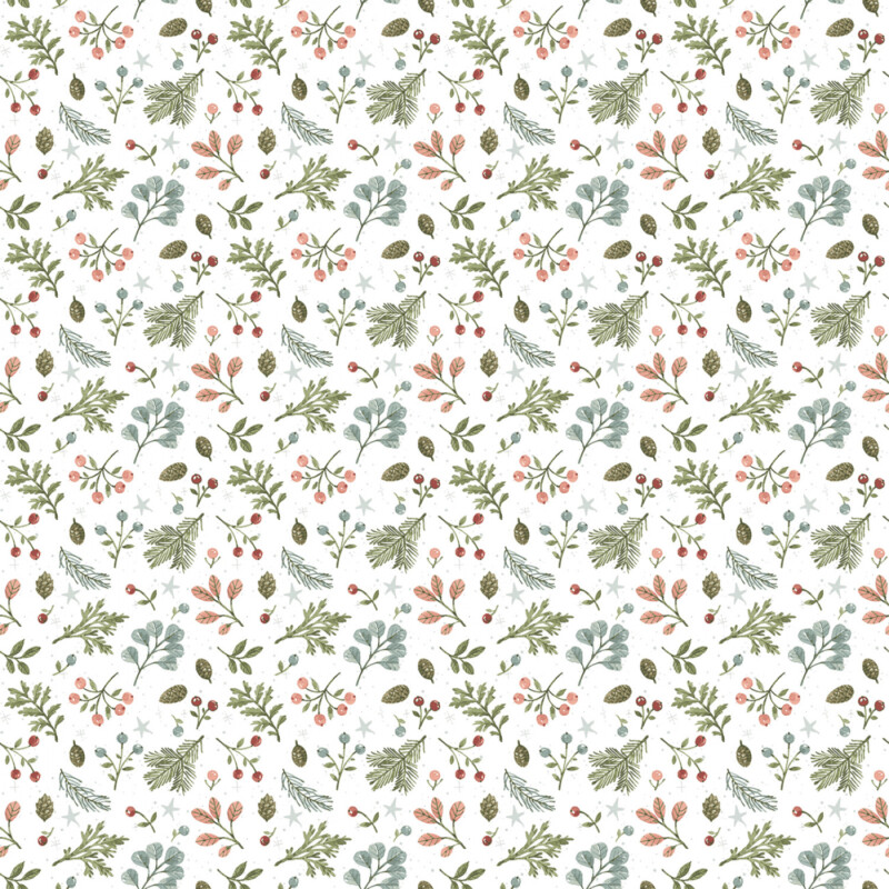 C14943R-SNOW foliage Winter Foliage on snow