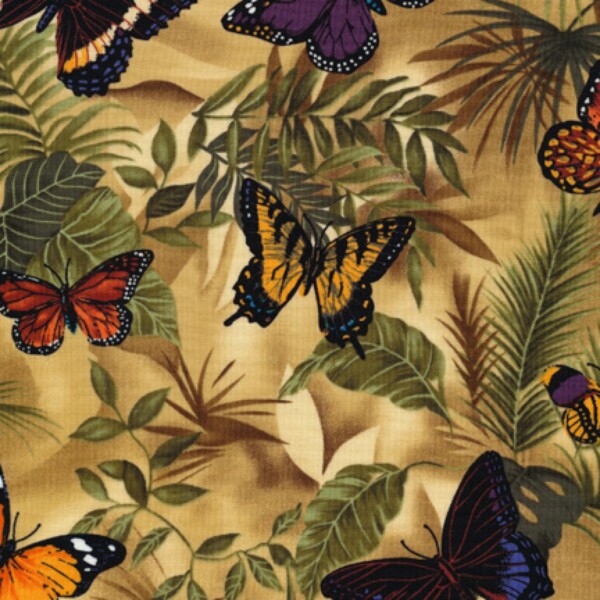 Butterflies on desert