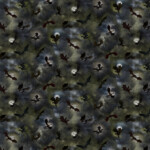 Small Dragons on Night Sky