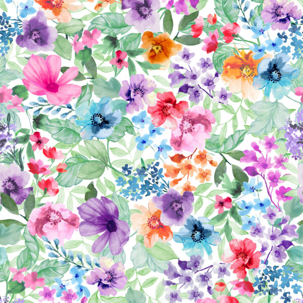 Colorful Bright Flowers