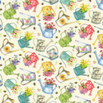 Watering Cans On Cream
