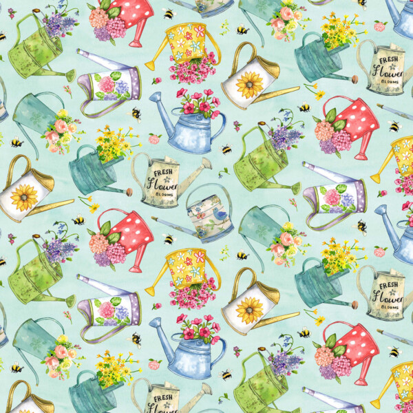 Watering Cans On Mint